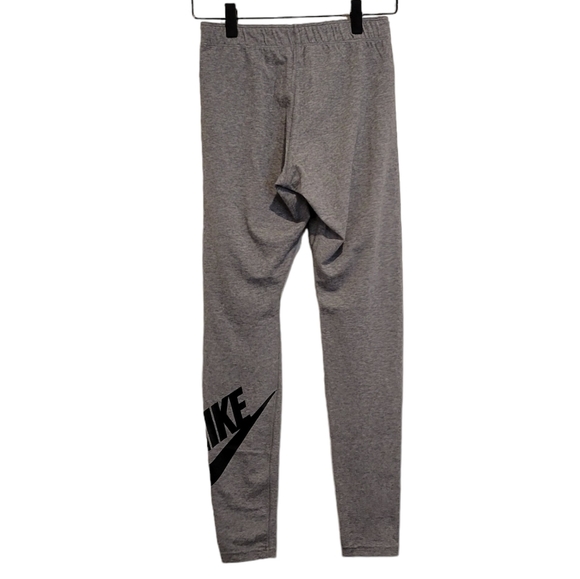 Nike Gray Leg a See High Waisted Sportswear Performance Leggings Small Elastic - Picture 4 of 10